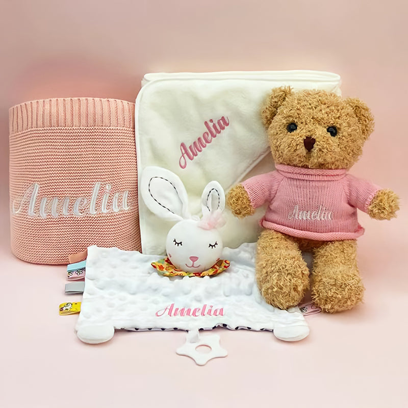 Personalized Embroidered 4-Piece Bundle