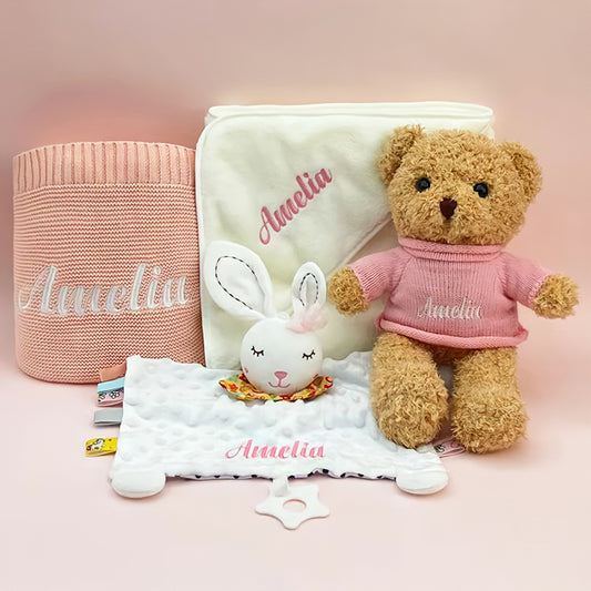 Personalized Embroidered 4-Piece Bundle