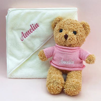 Personalized Embroidered 4-Piece Bundle